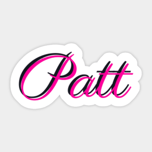 Patt for Patricia Sticker